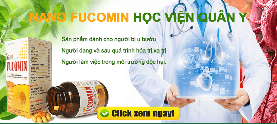 Thông báo thay đổi vỏ hộp Nano Fucomin Học Viện Quân Y