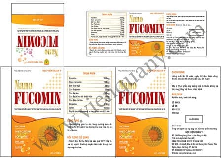 Sản phẩm mới NANO FUCOMIN HỌC VIỆN QUÂN Y