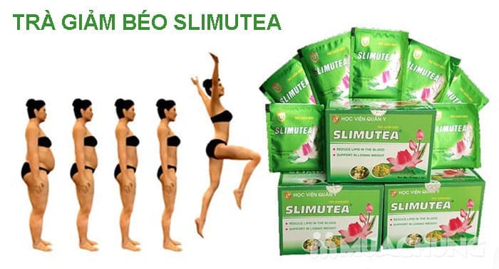 Trà giảm cân Slimutea Học Viện Quân Y có tốt không? Mua hàng ở đâu ?