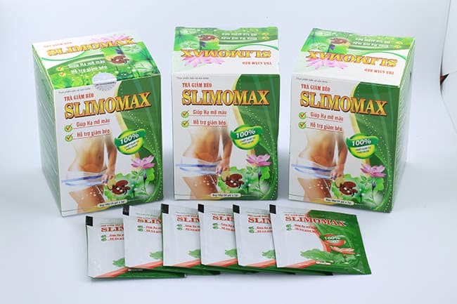 TRÀ GIẢM CÂN SLIMOMAX HỌC VIỆN QUÂN Y HỖ TRỢ GIẢM BÉO