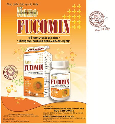 Nano Fucomin Học Viện Quân Y Giải Pháp Người bị Ung Thư