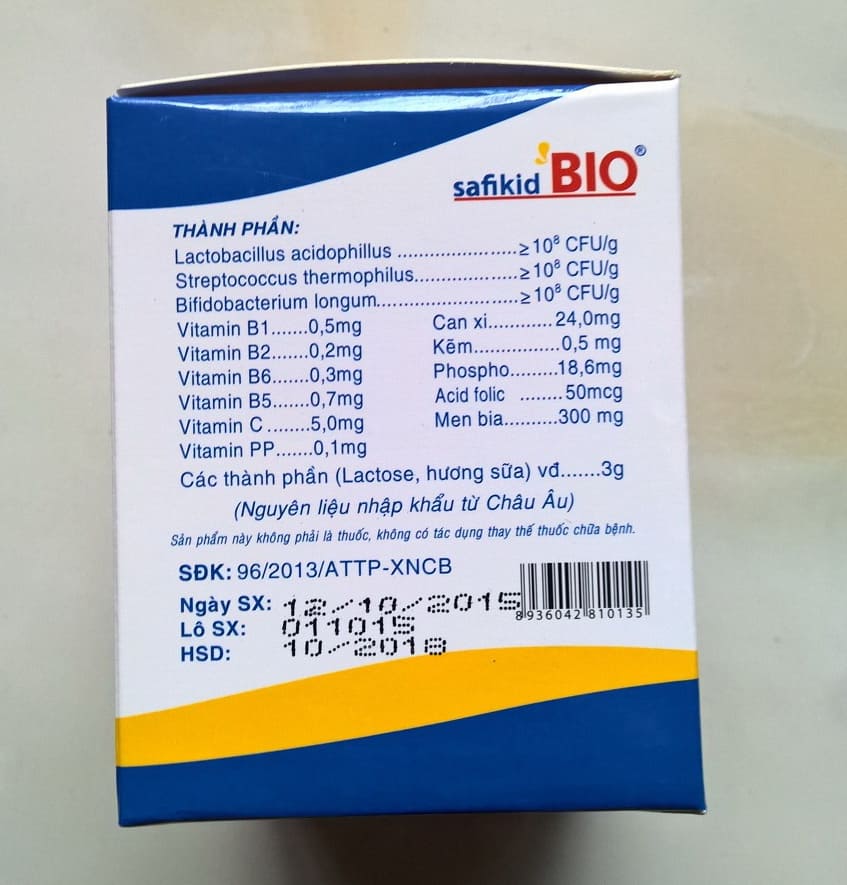 Cốm vi sinh Safikid Bio HVQY