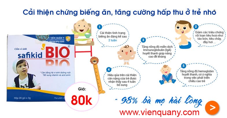 Cốm vi sinh Safikid Bio HVQY