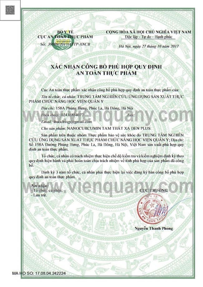 giay cong bong nano curcumin tam that xa den hvqy