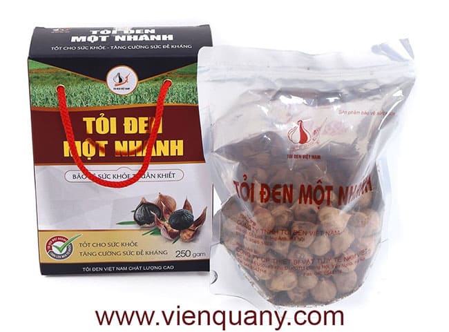 Tỏi đen cô đơn 250g, Viện Quân Y bảo đảm chất lượng