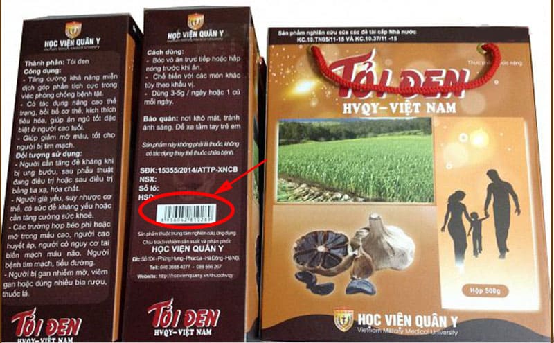 Cách Phân Biệt Thật Giả Tỏi Đen Học Viện Quân Y