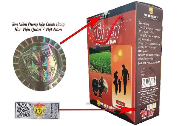 Cách Phân Biệt Thật Giả Tỏi Đen Học Viện Quân Y
