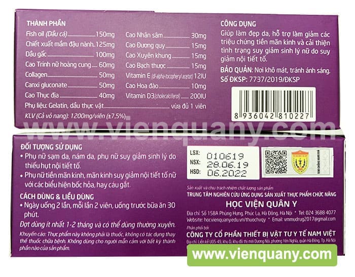 Ngọc Nữ Minh Châu Gold - Đại bổ âm