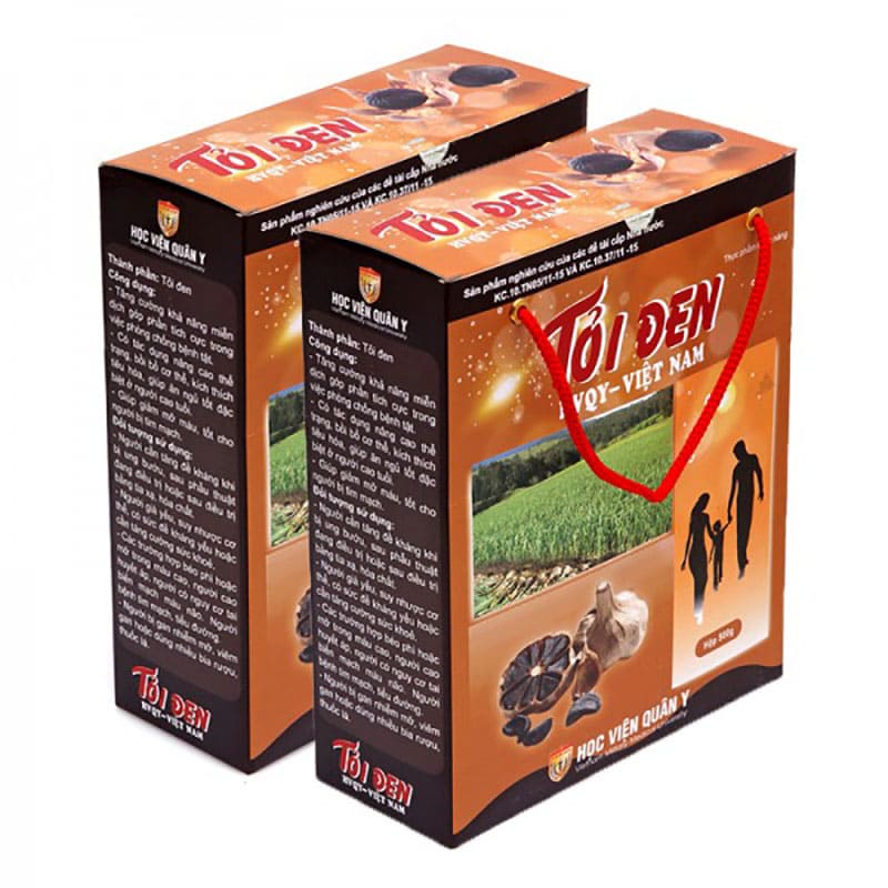 Tỏi đen học viện quân y Hộp 500g
