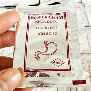Đơn thuốc số 12 chữa đau dạ dày bệnh viện quân y 103