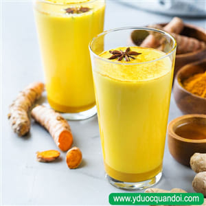 Lợi ích tuyệt vời từ sữa nghệ và cách pha chế