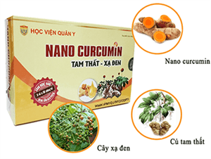 Sử dụng nano curcumin tam thất xạ đen đúng cách, hiệu quả cao