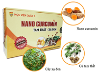 Nano Curcumin Tam Thất - Xạ Đen Học Viện Quân Y 30 viên | vienquany.com