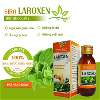 Combo 12 Hộp Siro Laroxen Học Viện Quân Y 100ml | vienquany.com