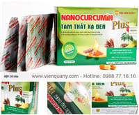 Gói 4 Hộp Nano Curcumin Tam Thất Xạ Đen Plus Chính Hãng | vienquany.com