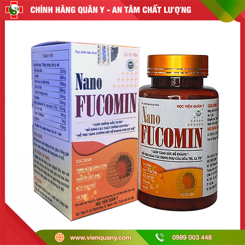 Lý do người bệnh ung thư nên dùng sản phẩm NANO FUCOMIN của Học Viện Quân Y?